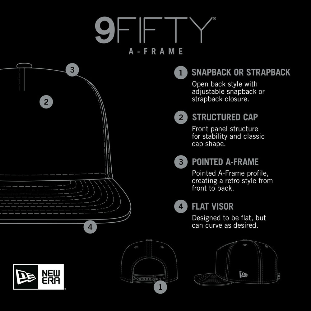 Phoenix Suns Puff Print Team Code A-Frame 9FIFTY Trucker Snapback Hat - Purple shop