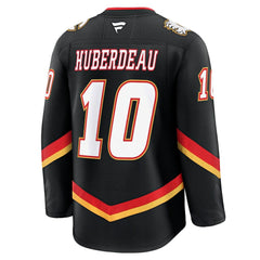 Jonathan Huberdeau Calgary Flames Fanatics Alternate Premium Jersey - Black Jerseys