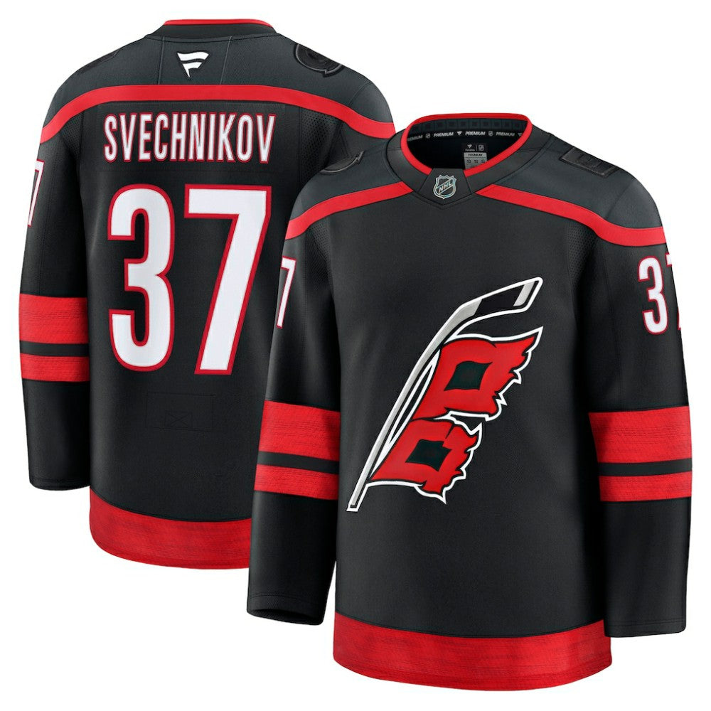 Andrei Svechnikov Carolina Hurricanes Fanatics Home Premium Jersey - Black Jerseys