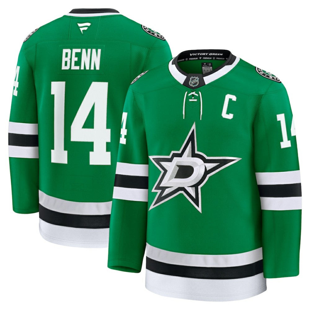 Jamie Benn Dallas Stars Fanatics Home Premium Jersey - Kelly Green Jerseys