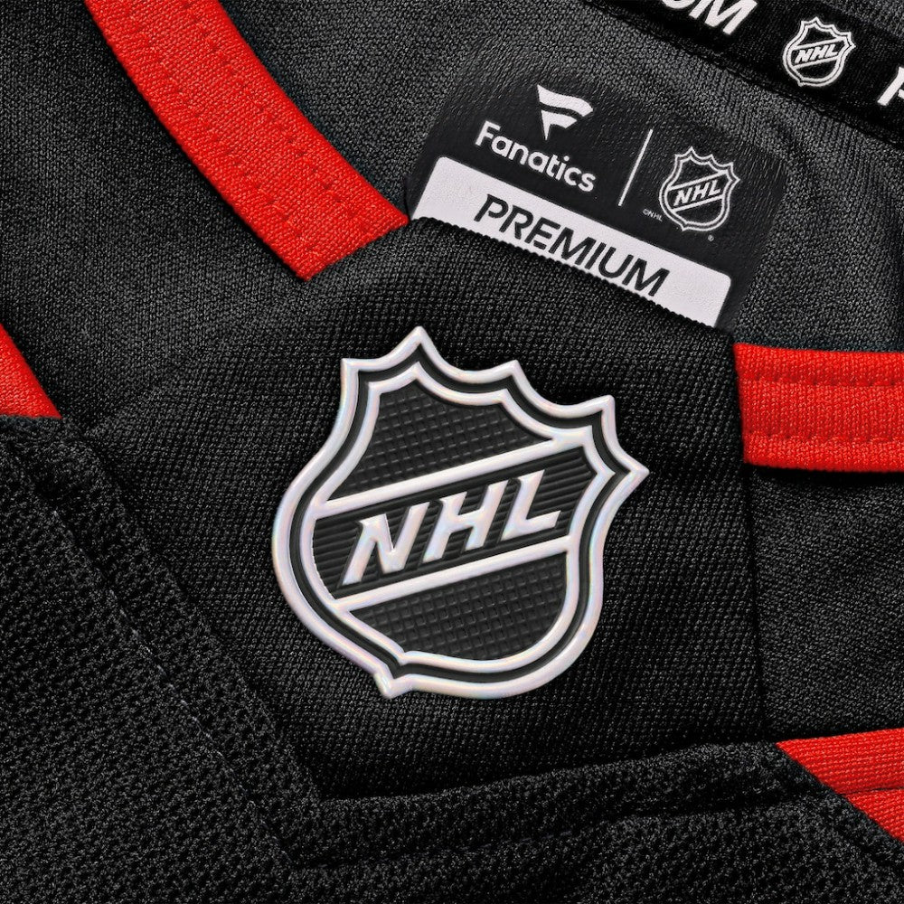 Sebastian Aho Carolina Hurricanes Fanatics Home Premium Jersey - Black Jerseys