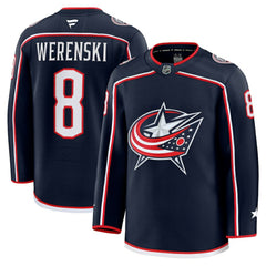 Zach Werenski Columbus Blue Jackets Fanatics Home Premium Jersey - Navy Jerseys