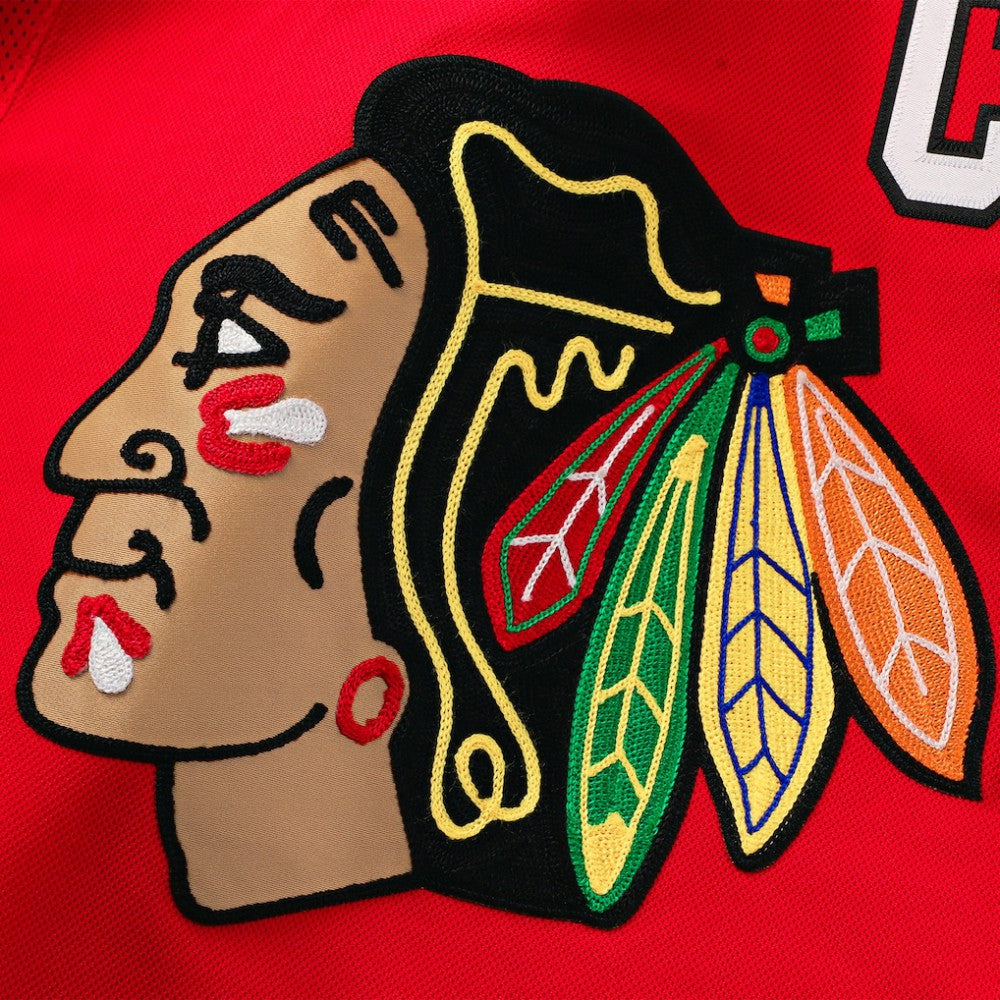 Connor Bedard Chicago Blackhawks Fanatics Home Premium Jersey - Red Jerseys