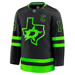 Jamie Benn Dallas Stars Fanatics Alternate Premium Jersey - Black Jerseys
