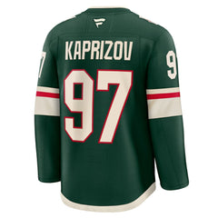 Kirill Kaprizov Minnesota Wild Fanatics Home Premium Jersey - Green Jerseys
