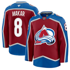 Cale Makar Colorado Avalanche Fanatics Home Premium Jersey - Burgundy Jerseys