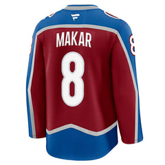 Cale Makar Colorado Avalanche Fanatics Home Premium Jersey - Burgundy Jerseys