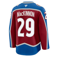 Nathan MacKinnon Colorado Avalanche Fanatics Home Premium Jersey - Burgundy Jerseys
