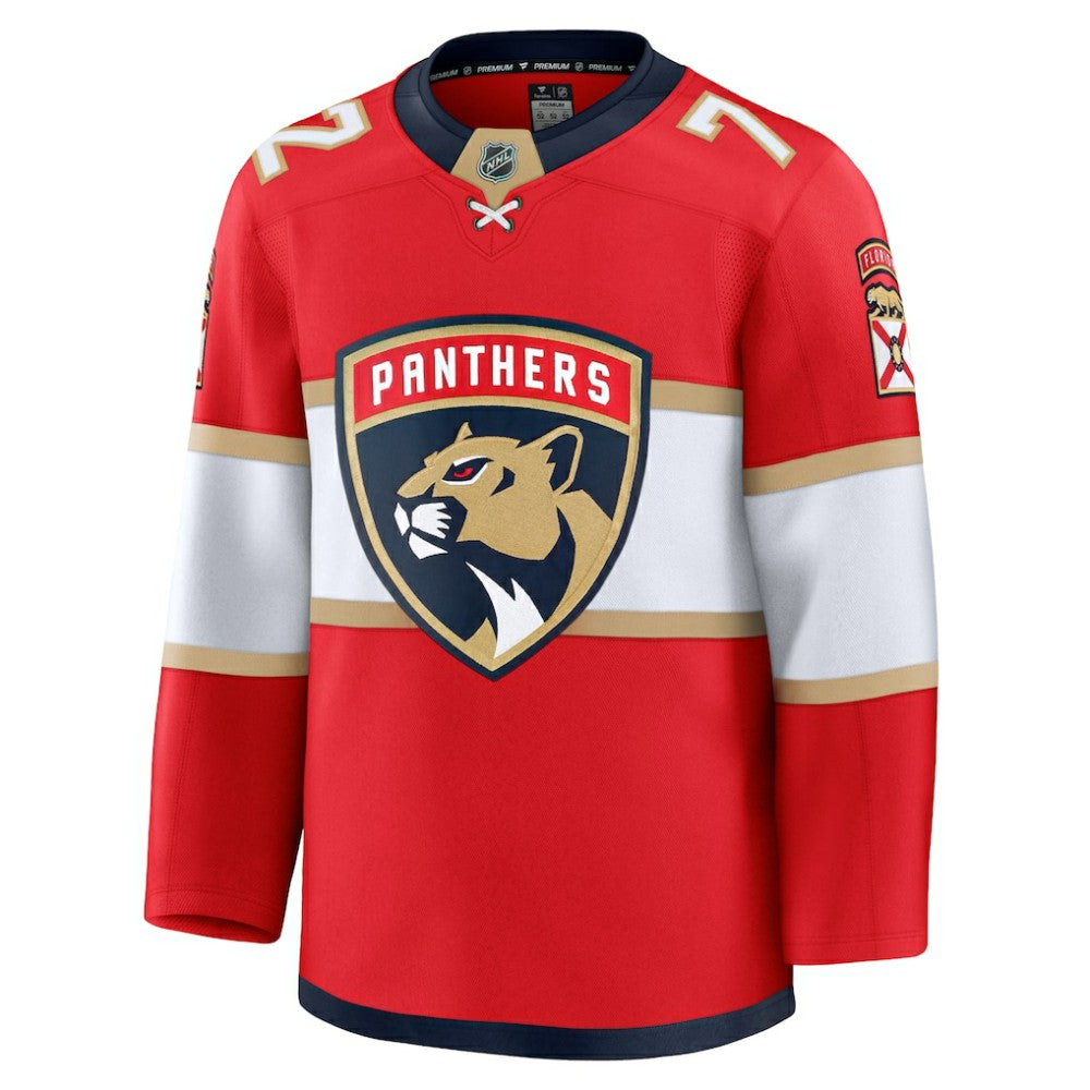 Sergei Bobrovsky Florida Panthers Fanatics Premium Jersey - Red Jerseys