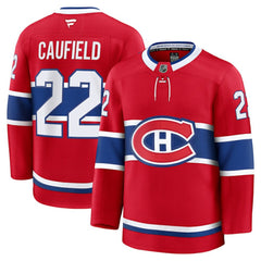 Cole Caufield Montreal Canadiens Fanatics Home Premium Jersey - Red Jerseys