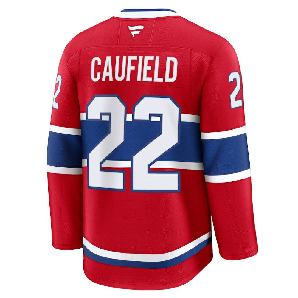 Cole Caufield Montreal Canadiens Fanatics Home Premium Jersey - Red Jerseys