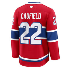Cole Caufield Montreal Canadiens Fanatics Home Premium Jersey - Red Jerseys