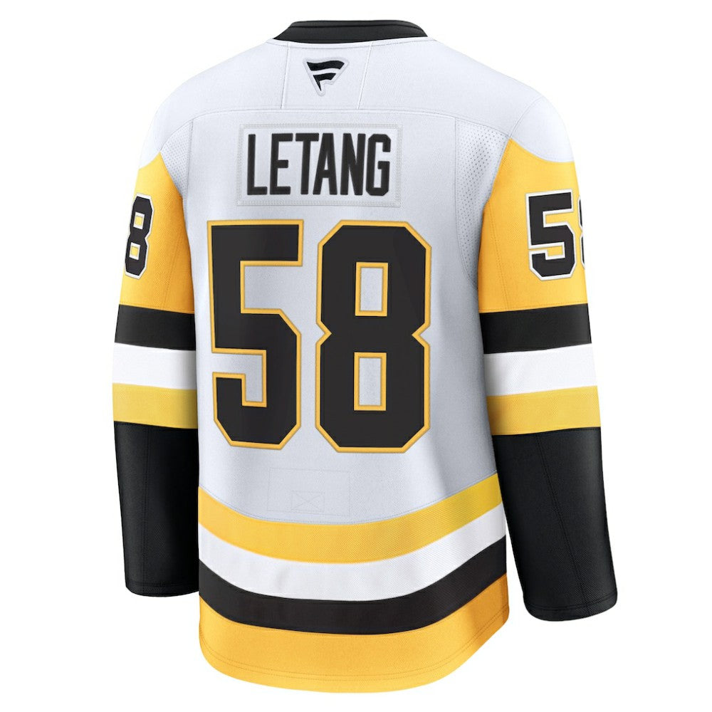 Kris Letang Pittsburgh Penguins Fanatics Premium Jersey - White Jerseys