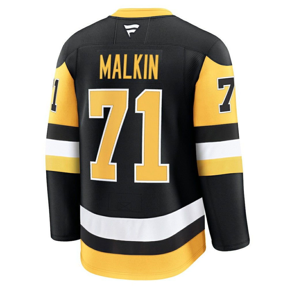 Evgeni Malkin Pittsburgh Penguins Fanatics Home Premium Jersey - Black Jerseys