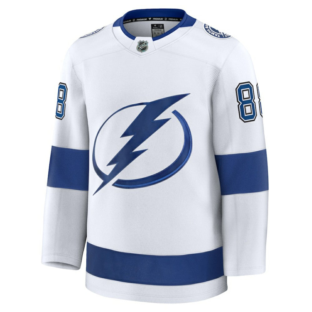 Andrei Vasilevskiy Tampa Bay Lightning Fanatics Away Premium Jersey - White Jerseys