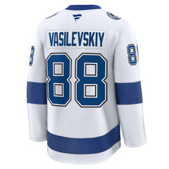 Andrei Vasilevskiy Tampa Bay Lightning Fanatics Away Premium Jersey - White Jerseys