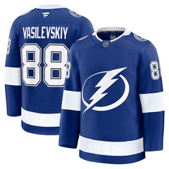 Andrei Vasilevskiy Tampa Bay Lightning Fanatics Home Premium Jersey - Blue Jerseys