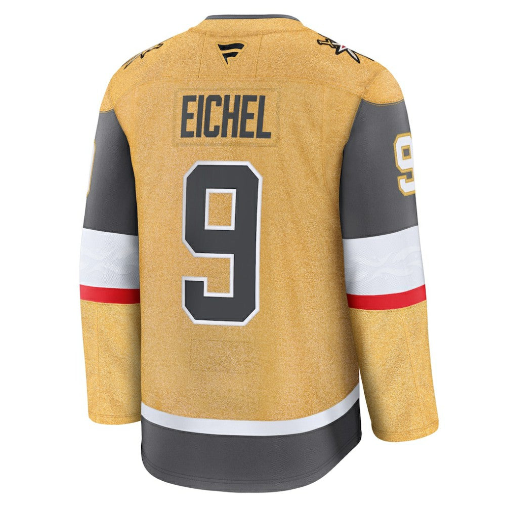 Jack Eichel Vegas Golden Knights Fanatics Home Premium Jersey - Gold Jerseys