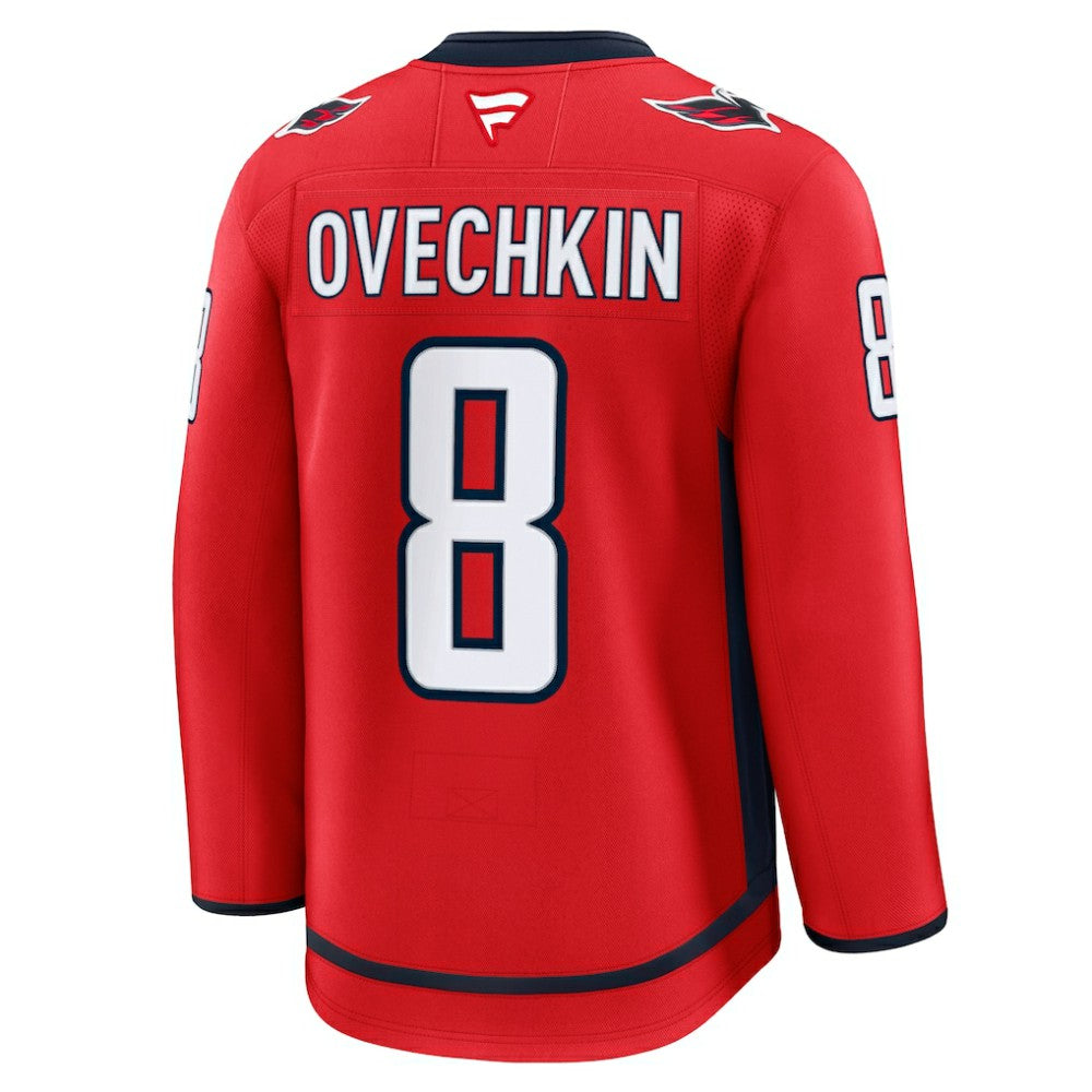 Alexander Ovechkin Washington Capitals Fanatics Home Premium Jersey - Red Jerseys