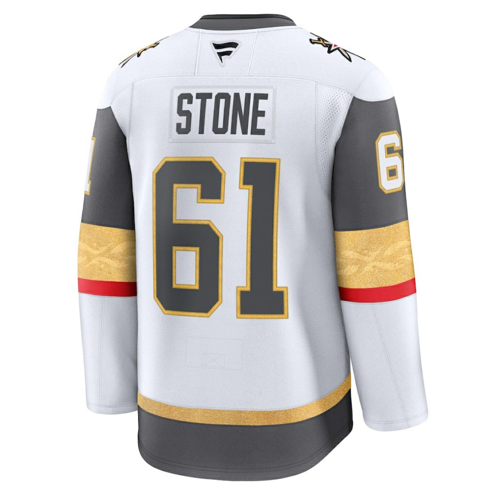 Mark Stone Vegas Golden Knights Fanatics Away Premium Jersey - White Jerseys