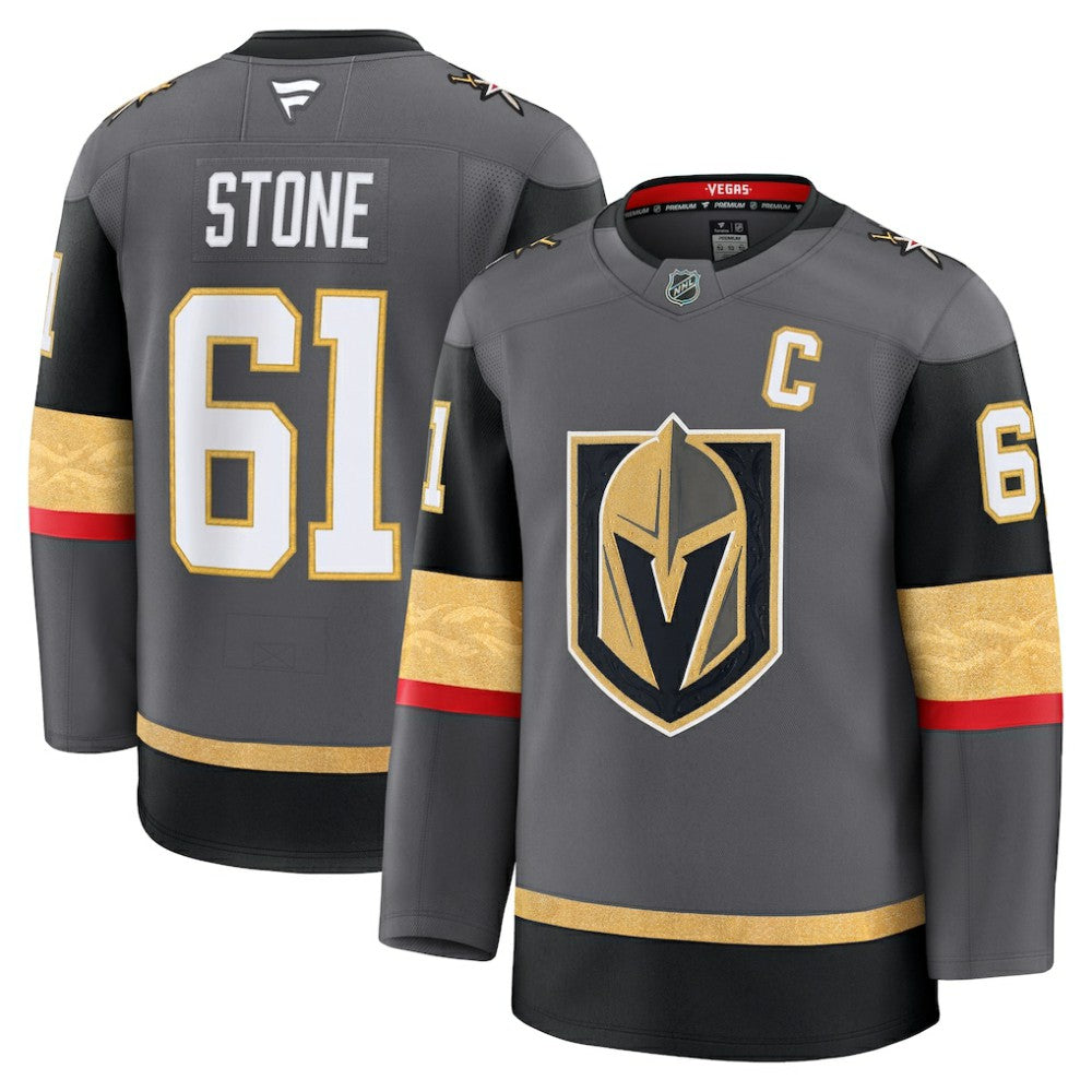 Mark Stone Vegas Golden Knights Fanatics Alternate Premium Jersey - Gray Jerseys