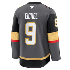 Jack Eichel Vegas Golden Knights Fanatics Alternate Premium Jersey - Gray Jerseys