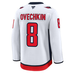 Alexander Ovechkin Washington Capitals Fanatics Away Premium Jersey - White Jerseys