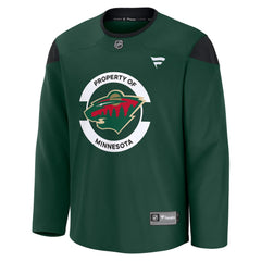 Minnesota Wild Fanatics Practice Jersey - Green Jerseys