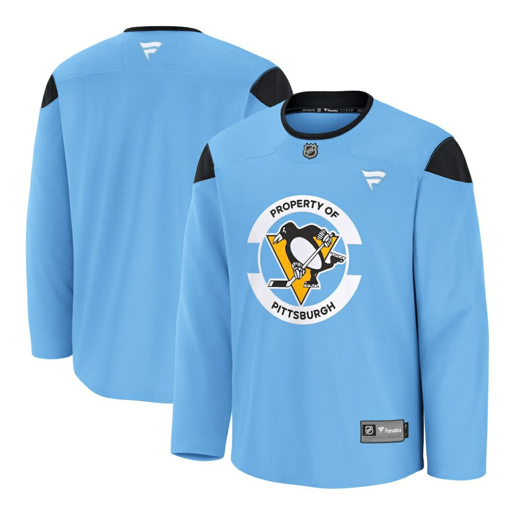 Pittsburgh Penguins Fanatics Practice Jersey - Blue Jerseys