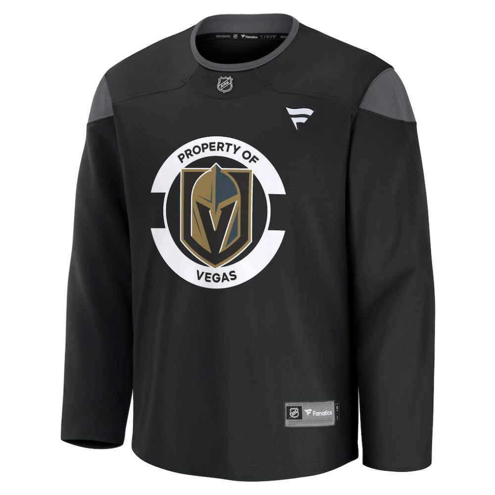 Vegas Golden Knights Fanatics Practice Jersey - Black Jerseys