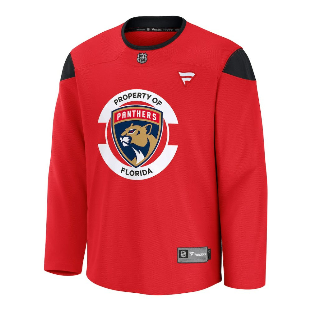 Florida Panthers Fanatics Practice Jersey - Red Jerseys