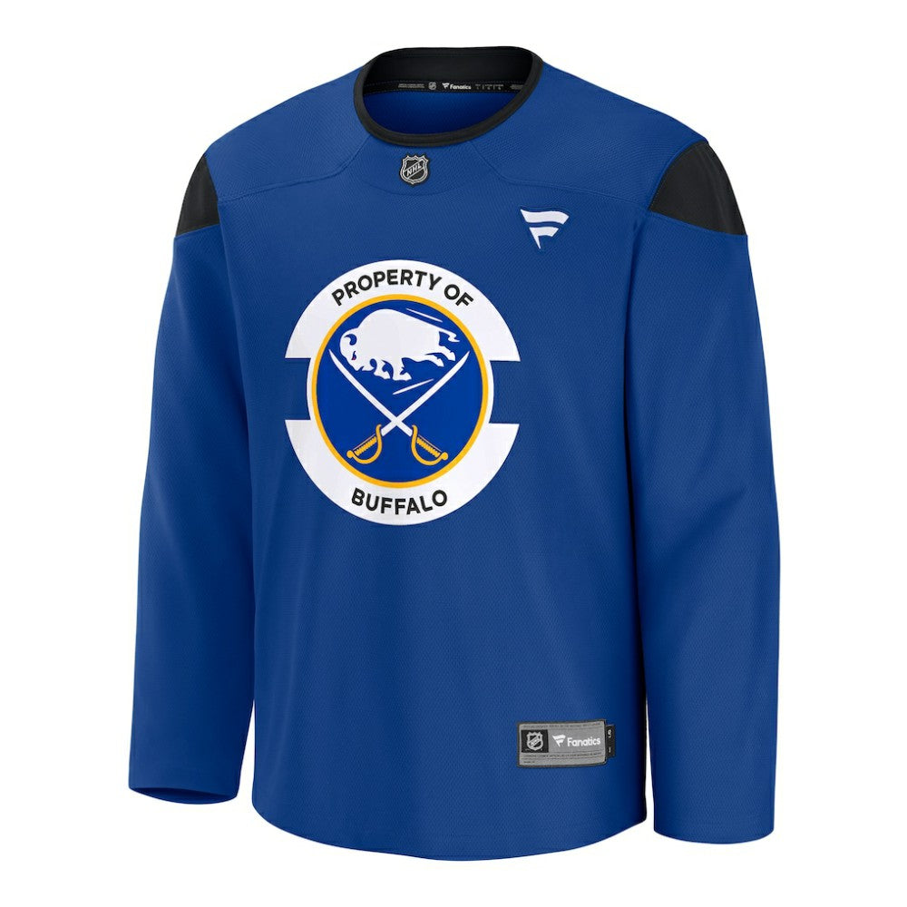 Buffalo Sabres Fanatics Practice Jersey - Royal Jerseys
