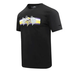 Minnesota Vikings Pro Standard Retro Striper T-Shirt - Black for sale