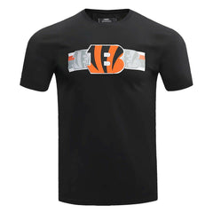 Cincinnati Bengals Pro Standard Retro Striper T-Shirt - Black on sale