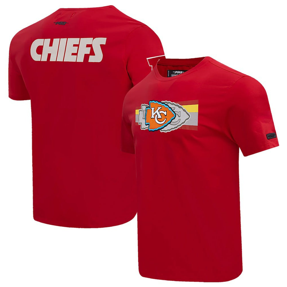 Kansas City Chiefs Pro Standard Retro Striper T-Shirt - Red online