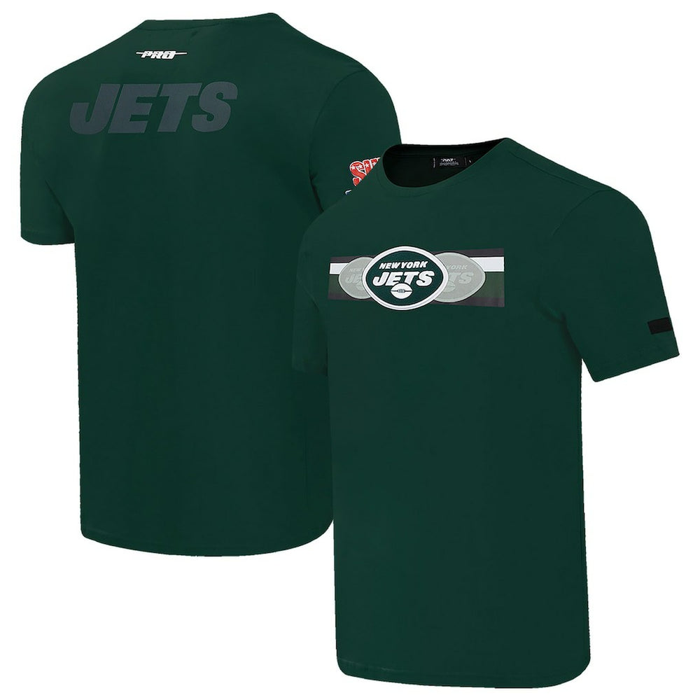 New York Jets Pro Standard Retro Striper T-Shirt - Green outlet