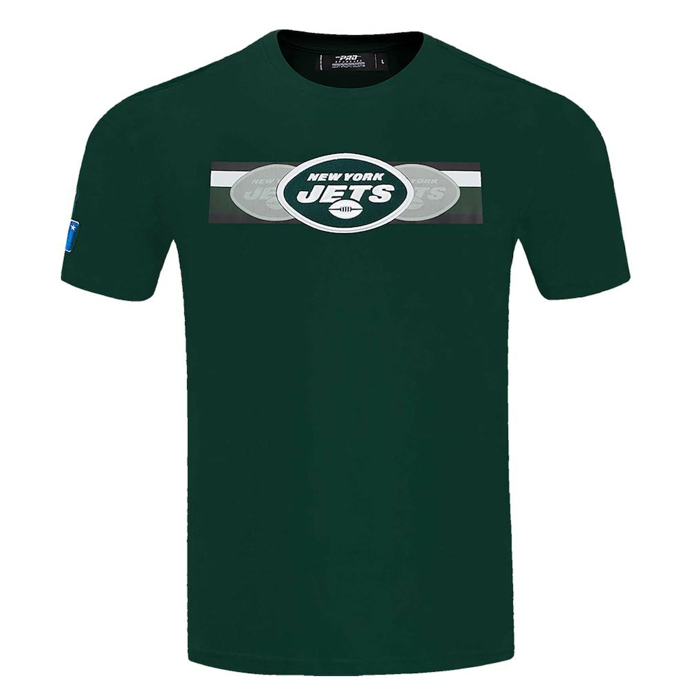 New York Jets Pro Standard Retro Striper T-Shirt - Green outlet