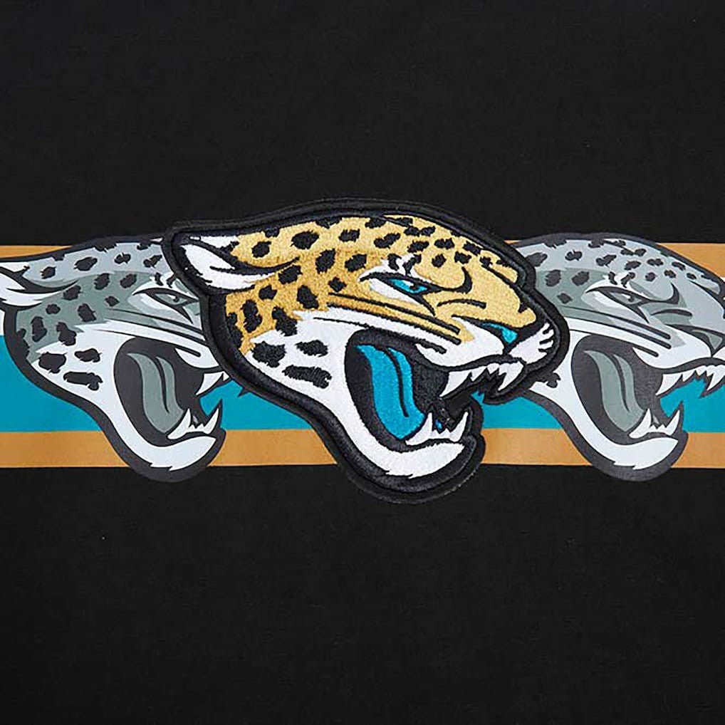 Jacksonville Jaguars Pro Standard Retro Striper T-Shirt - Black outlet