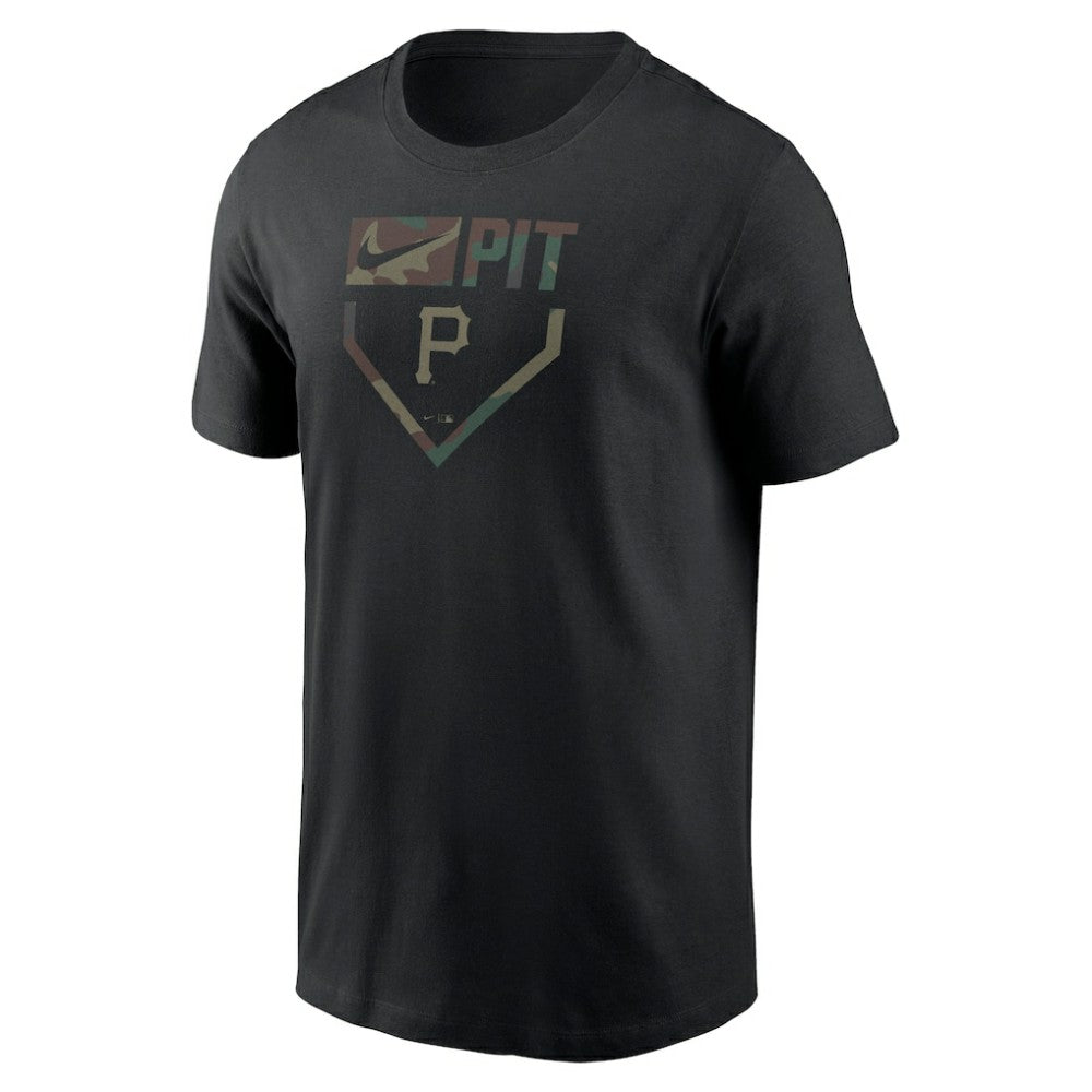 Pittsburgh Pirates Camo T-Shirt Black