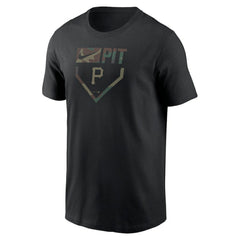 Pittsburgh Pirates Camo T-Shirt Black