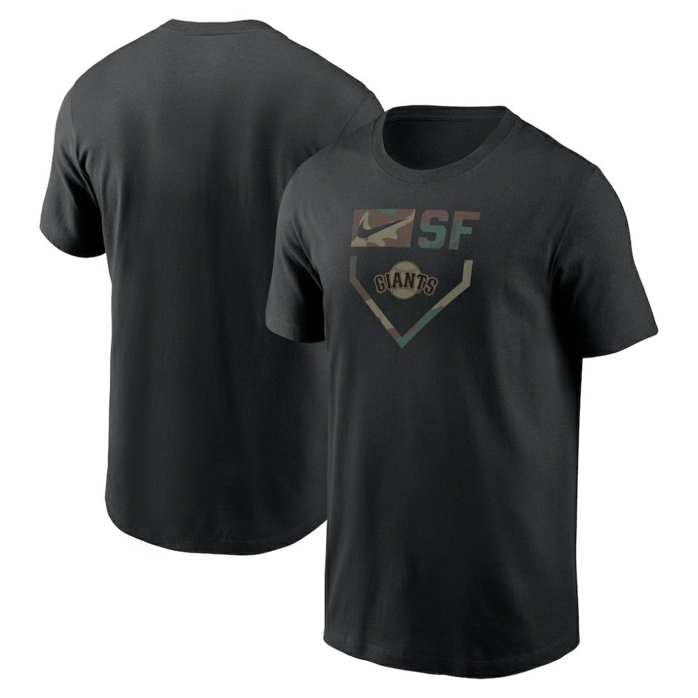 San Francisco Giants Camo T-Shirt Black