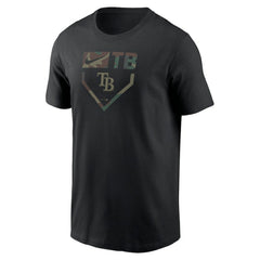 Tampa Bay Rays Camo T-Shirt Black