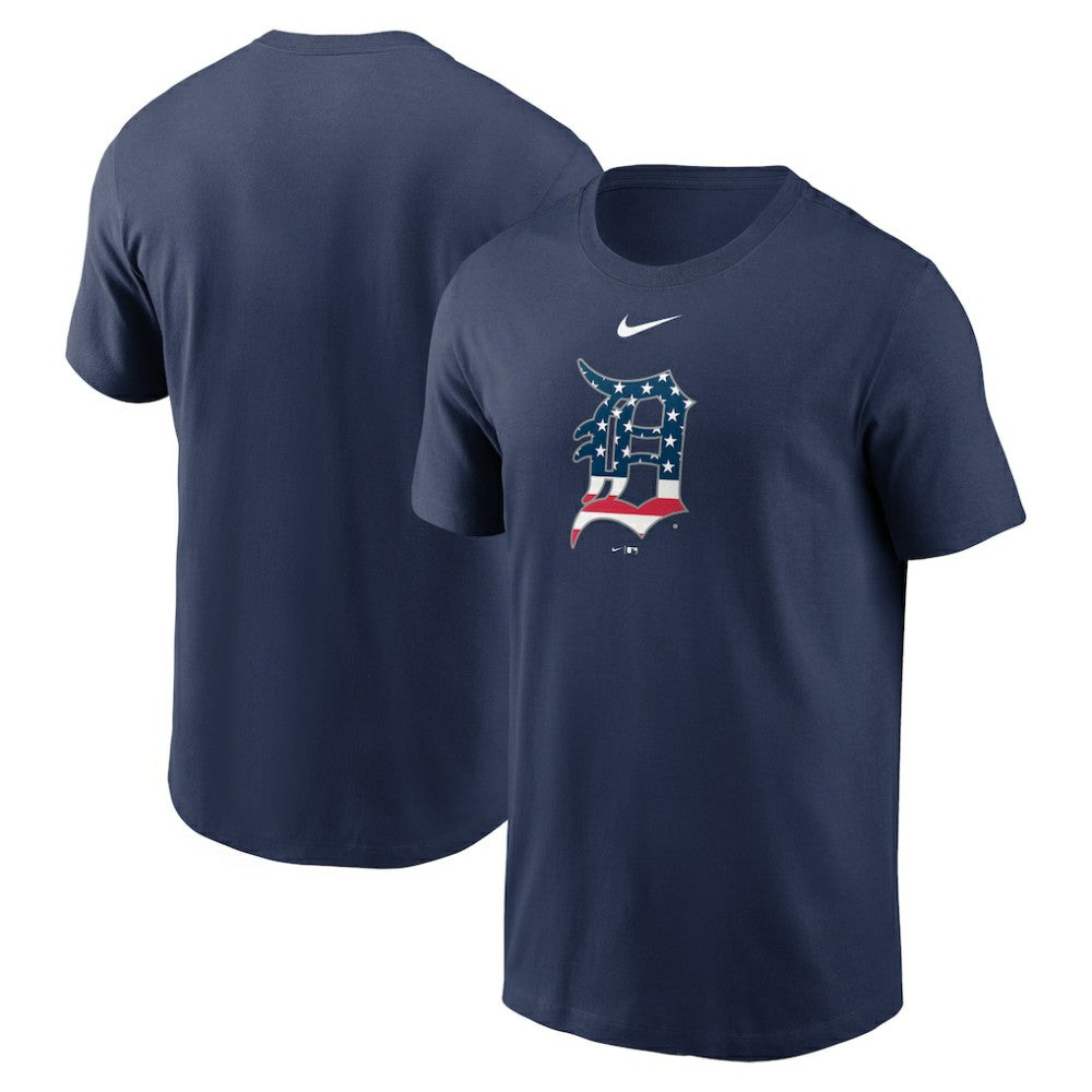 Detroit Tigers Americana T-Shirt Navy