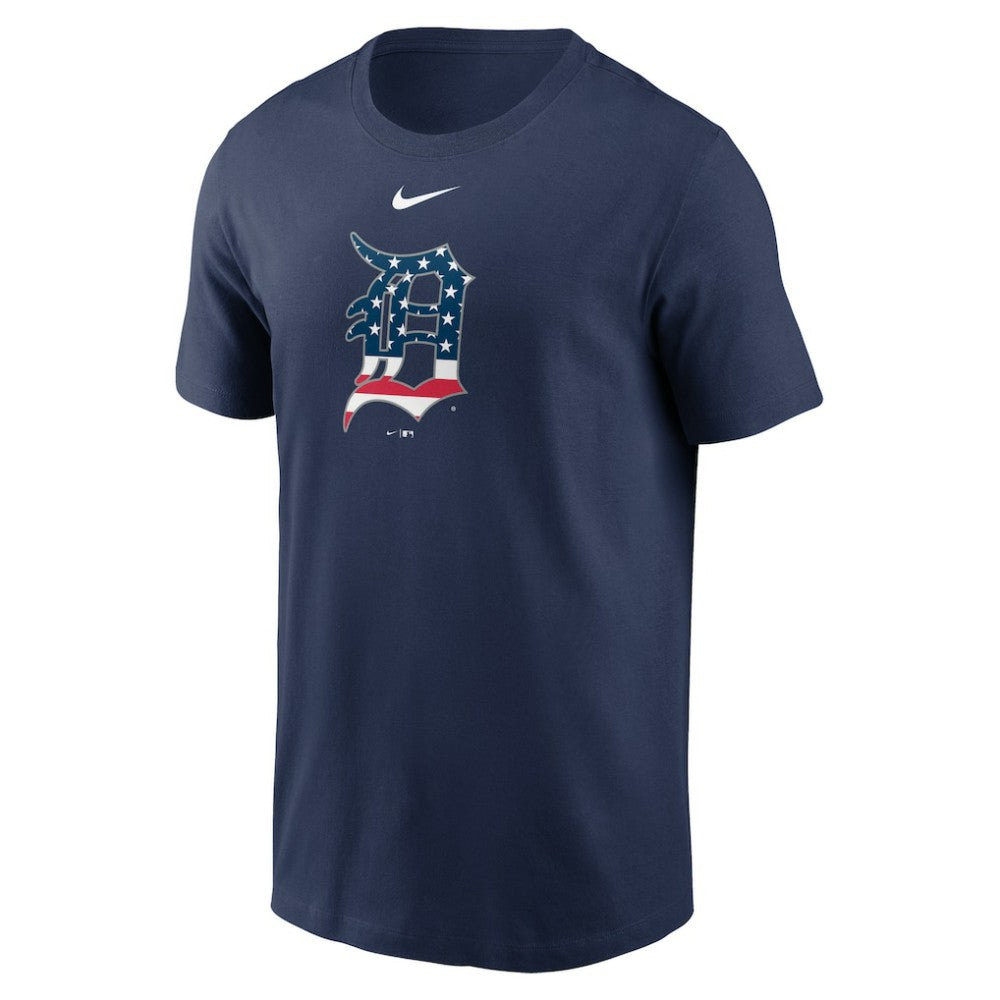 Detroit Tigers Americana T-Shirt Navy