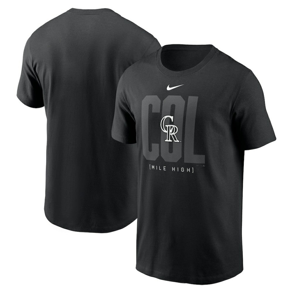 Colorado Rockies Fashion Local T-Shirt Black