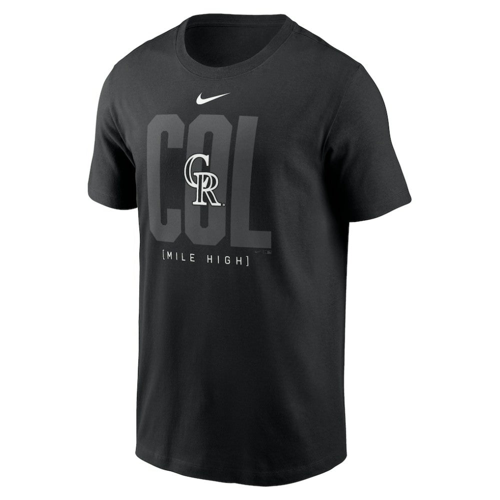 Colorado Rockies Fashion Local T-Shirt Black