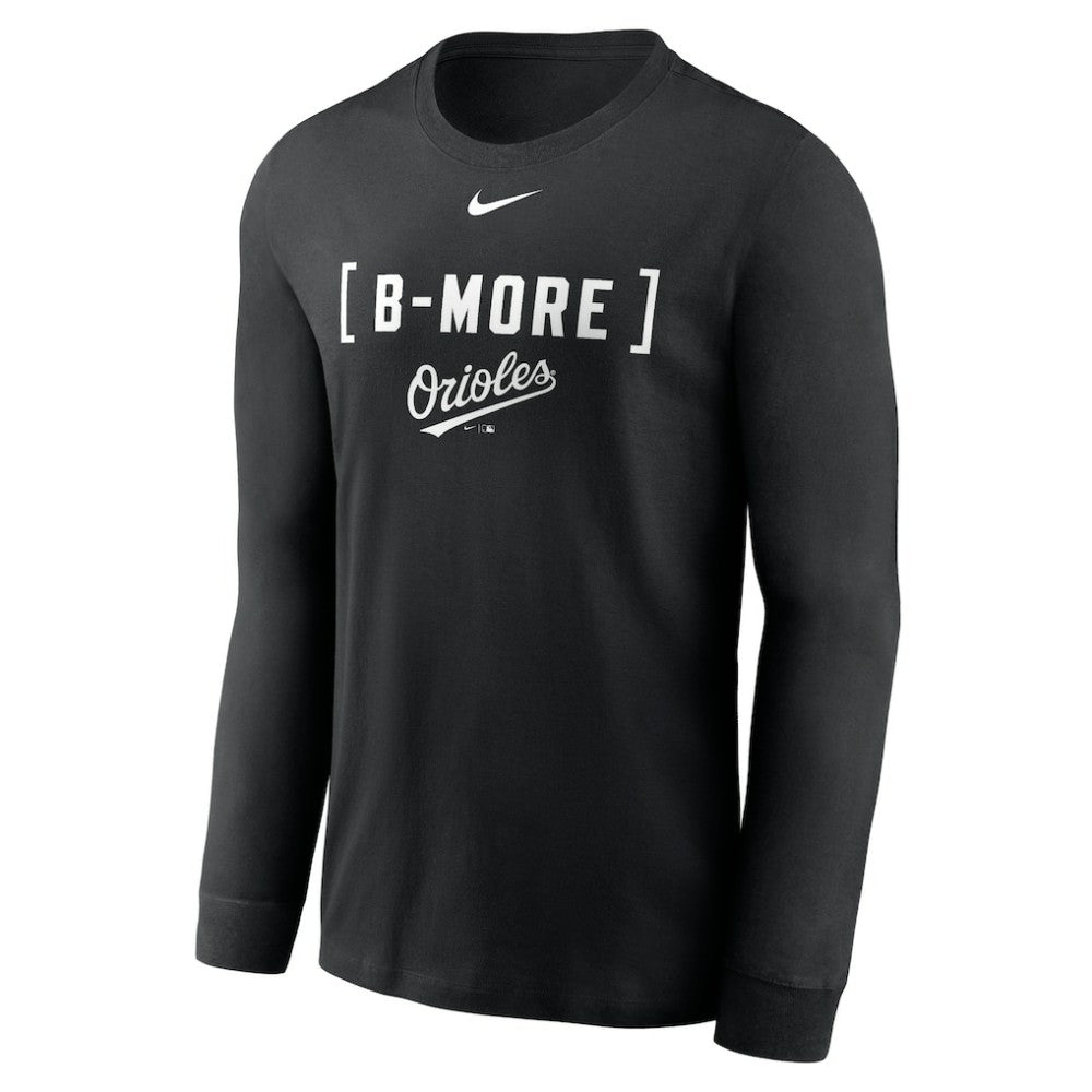 Baltimore Orioles Local Nickname Long Sleeve T-Shirt Black