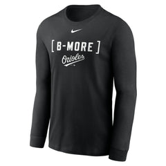 Baltimore Orioles Local Nickname Long Sleeve T-Shirt Black