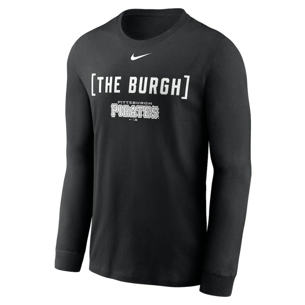 Pittsburgh Pirates Local Nickname Long Sleeve T-Shirt Black
