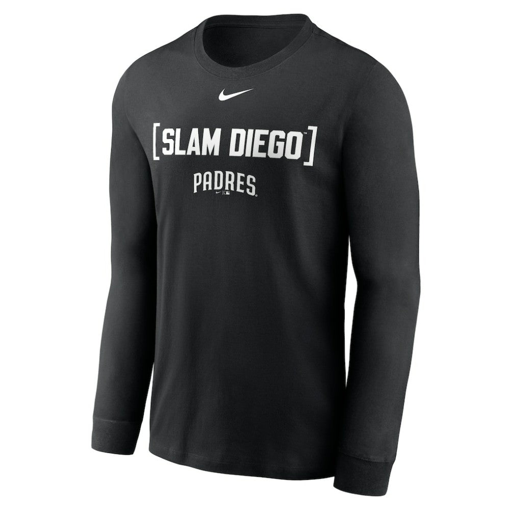 San Diego Padres Local Nickname Long Sleeve T-Shirt Black